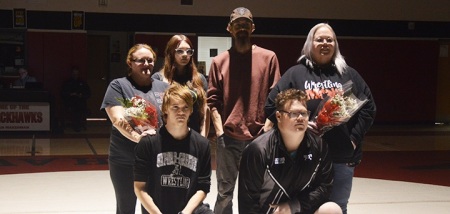 Oxford-Greene honors seniors in match vs Depost-Hancock